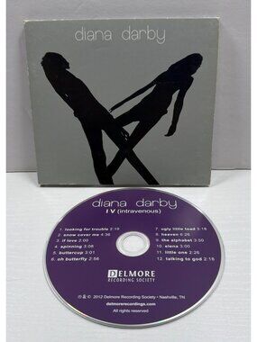 Diana Darby  IV Intravenous CD Folk Music 2012 Delmore Recording Society